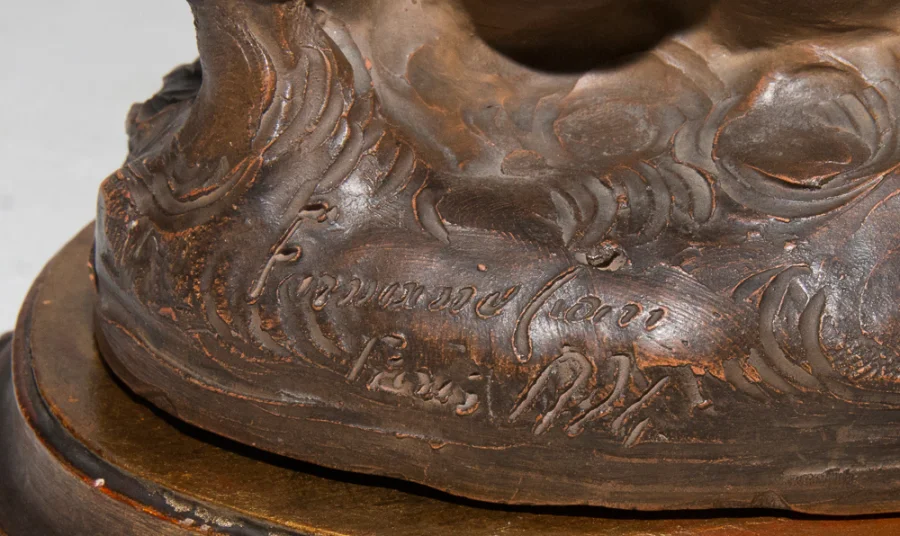 EARTHENWARE GROUP unterzeichnete Fernand CIAN