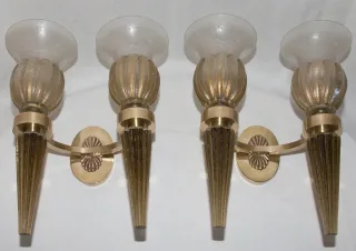 ПАРА НАСТЕННЫХ ФОНАРОВ MURANO
