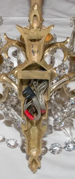 Paire d’appliques en bronze doré époque Napoléon III