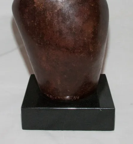 « Pudeur » Sculpture en Bronze Xavier ALVAREZ