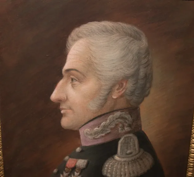PAAR FRANSE RESTAURATIEPERIODE PORTRETTEN