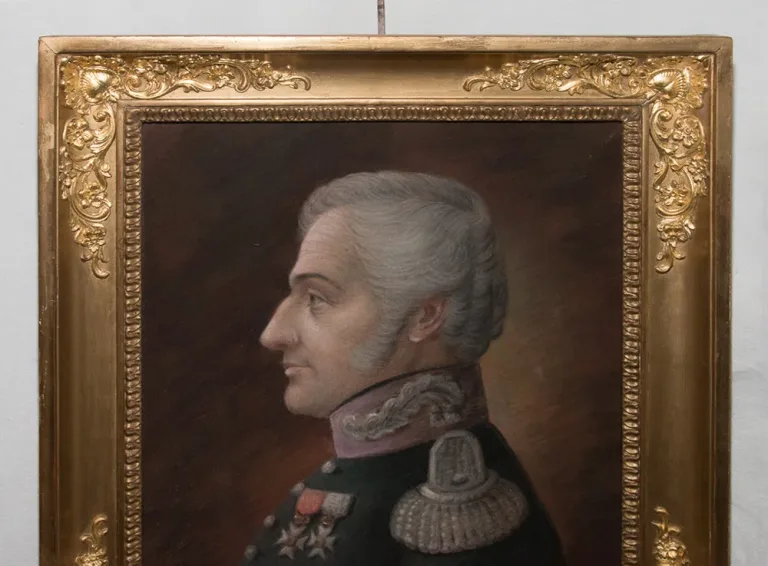 PAAR FRANSE RESTAURATIEPERIODE PORTRETTEN