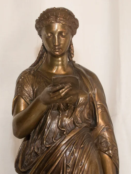 BRONZESKULPTUR von L. GREGOIRE