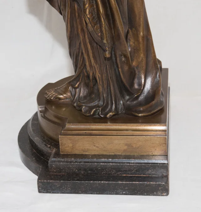 BRONZESKULPTUR von L. GREGOIRE
