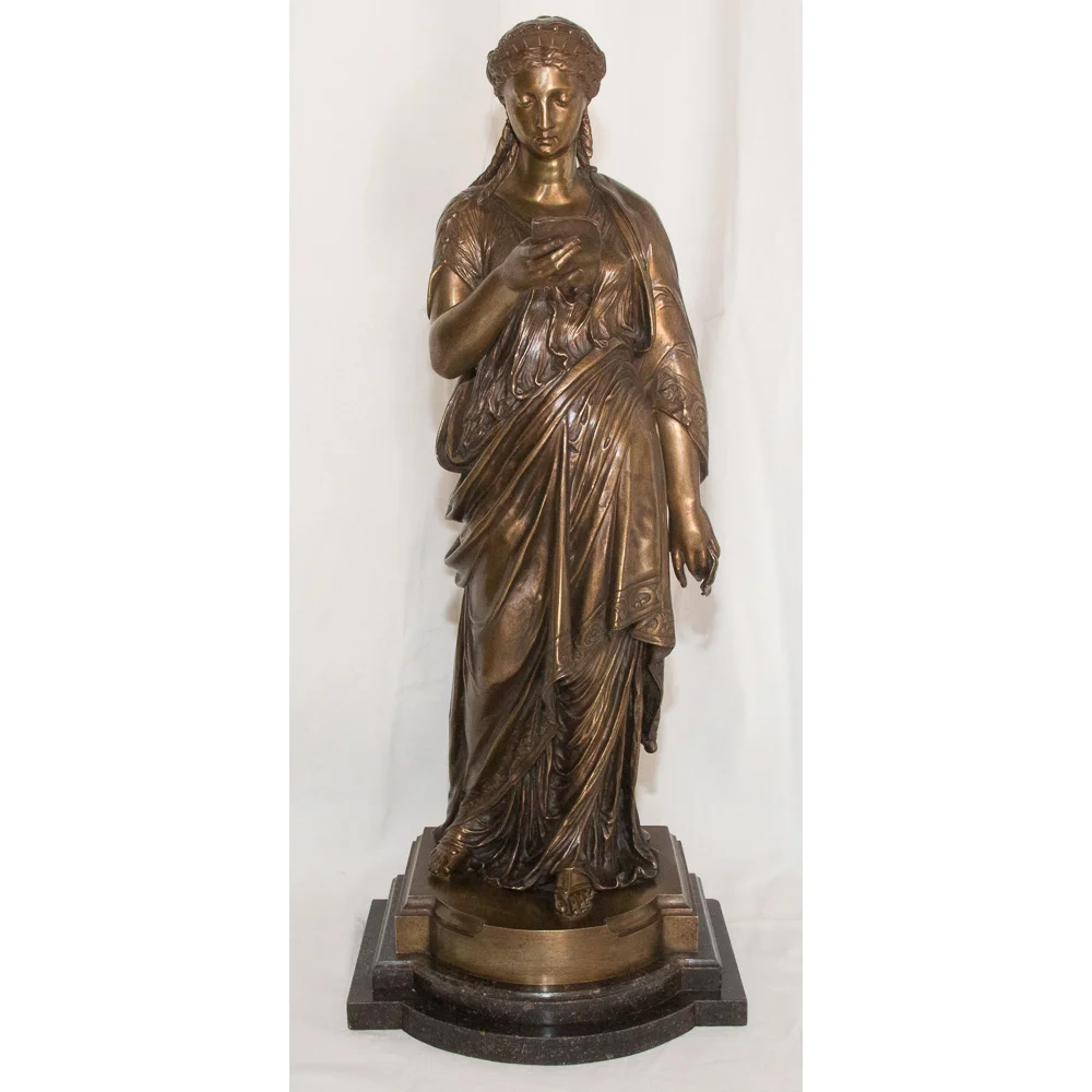 BRONZE SCULPTURE by L. GREGOIRE