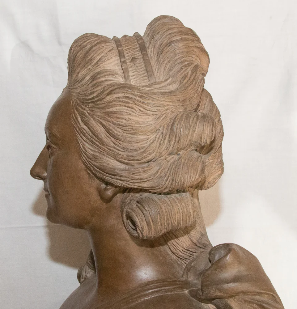 Madame du Barry  d’après Caffiéri en terre cuite XIXe siècle