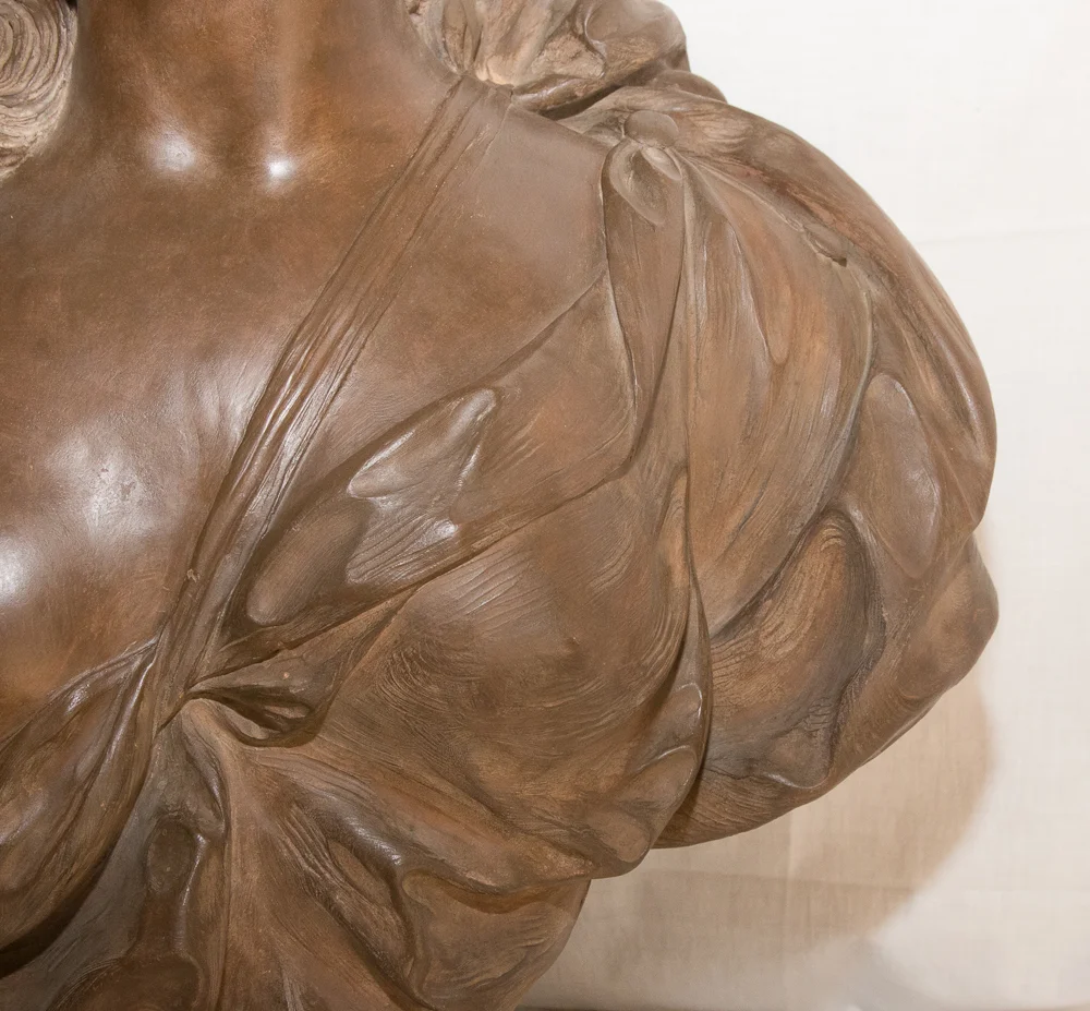 Madame du Barry  d’après Caffiéri en terre cuite XIXe siècle