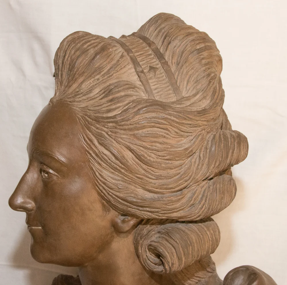 Madame du Barry  d’après Caffiéri en terre cuite XIXe siècle