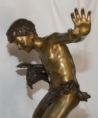 Paul Romain CHEVRE 的青铜雕塑