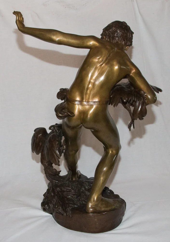 SCULTURA IN BRONZO di Paul Romain CHEVRE