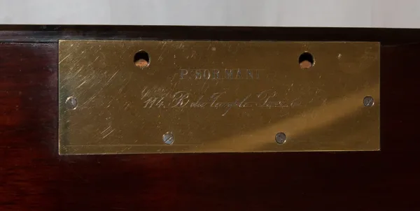 Écritoire Paul Sormani en marqueterie circa 1860