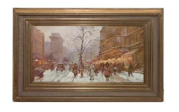 Porte de Saint Denis Eugène Galien Laloue (1854-1941)