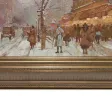 OLIE OP CANVAS DOOR EUGENE GALIEN LALOUE