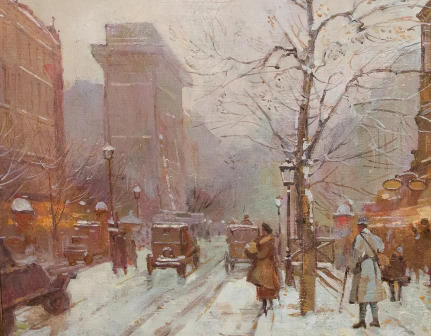 ÖL AUF LEINWAND VON EUGENE GALIEN LALOUE