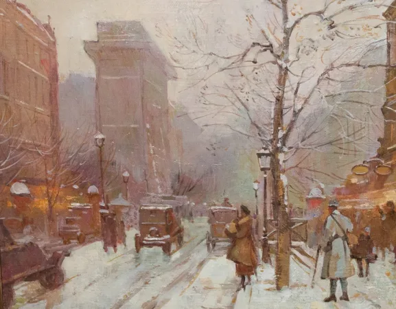 Porte de Saint Denis Eugène Galien Laloue (1854-1941)