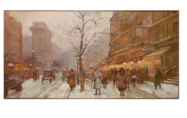 Porte de Saint Denis Eugène Galien Laloue (1854-1941)