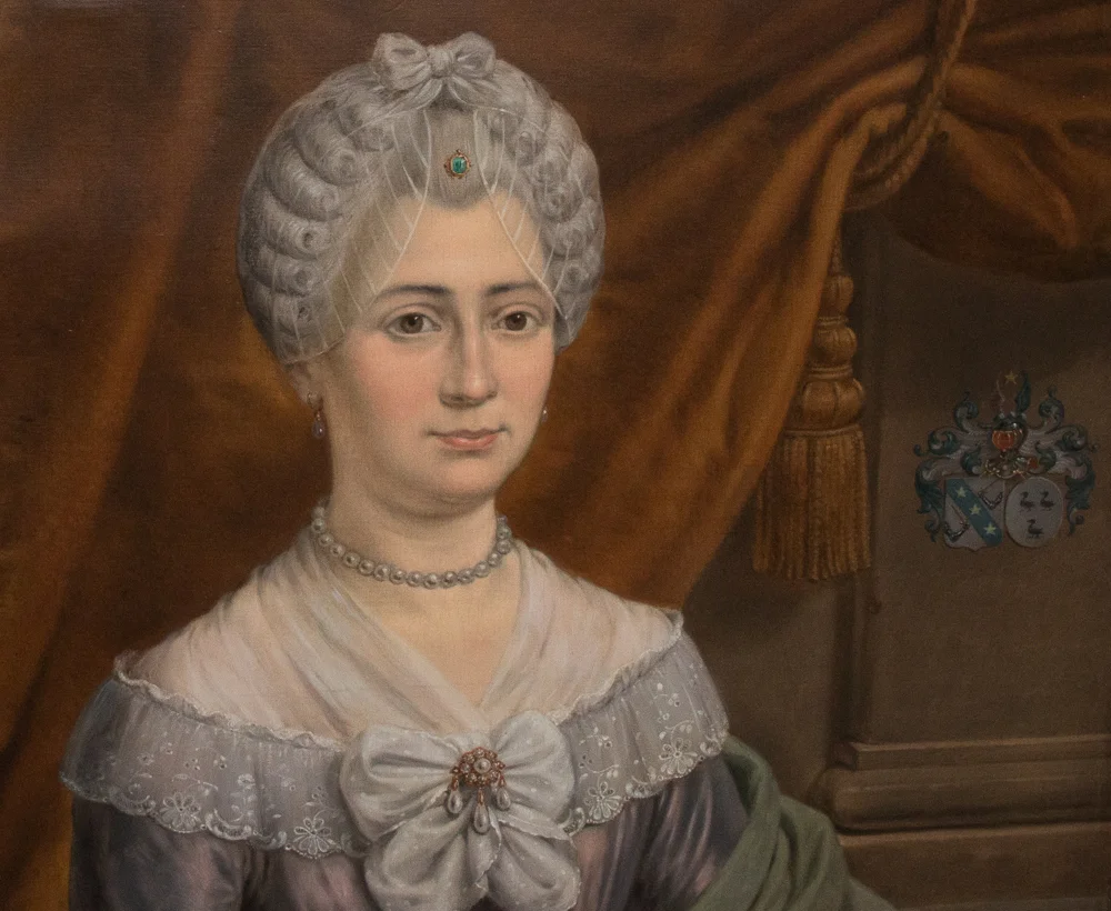 COPPIA DI RITRATTI DEL XIX SECOLO