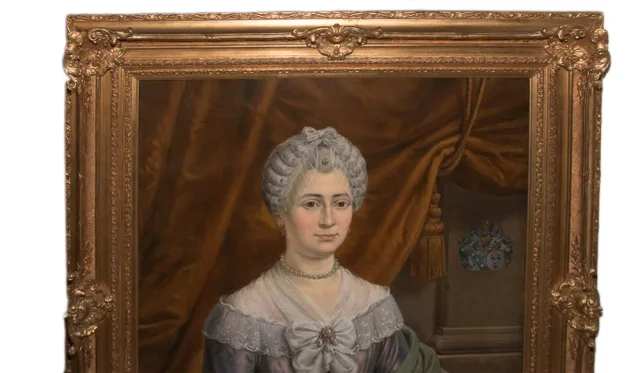 COPPIA DI RITRATTI DEL XIX SECOLO