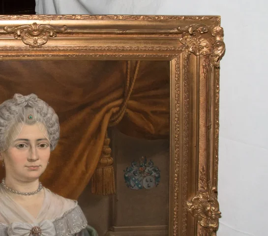 COPPIA DI RITRATTI DEL XIX SECOLO