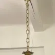 Grand lustre en bronze doré époque Napoléon III