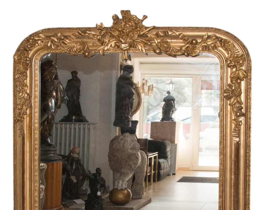 NAPOLEON III-ZEITRAUM-MANTELSPIEGEL