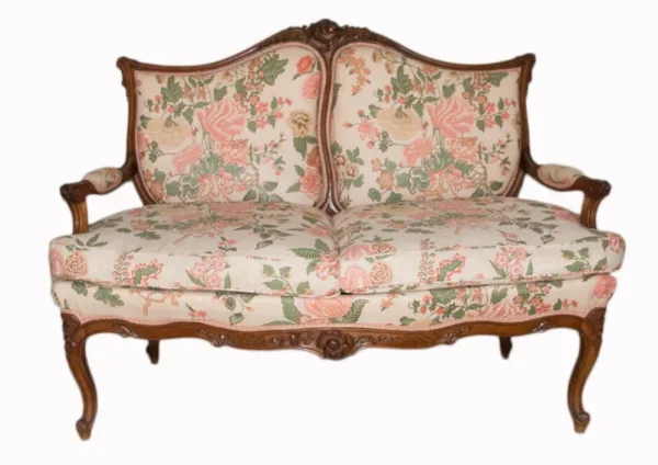 Banquette Style Louis XV fin  XIXe siècle