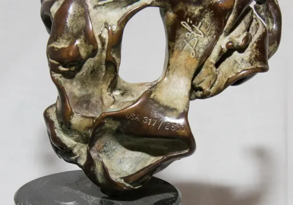 BRONZESKULPTUR signiert DALI