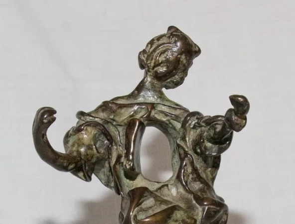 BRONZESKULPTUR signiert DALI