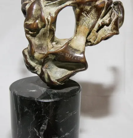 BRONZESKULPTUR signiert DALI
