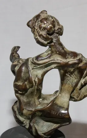 BRONZESKULPTUR signiert DALI