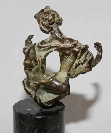 BRONZESKULPTUR signiert DALI