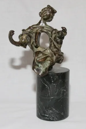 BRONZESKULPTUR signiert DALI