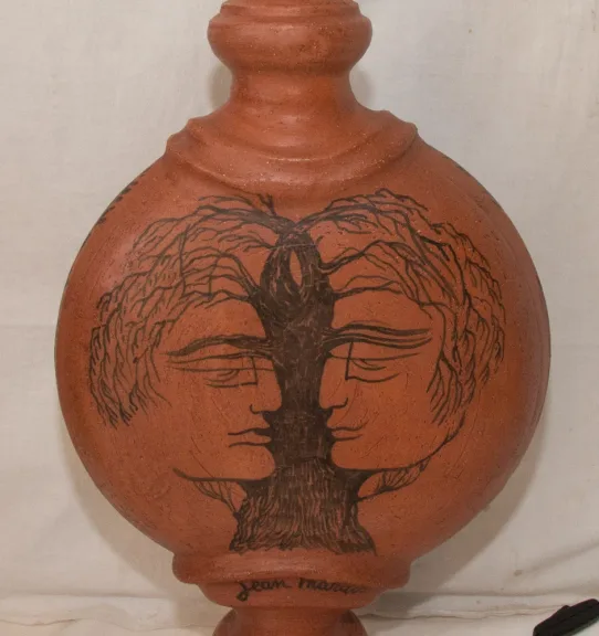 LAMPE SIGNIERT JEAN MARAIS