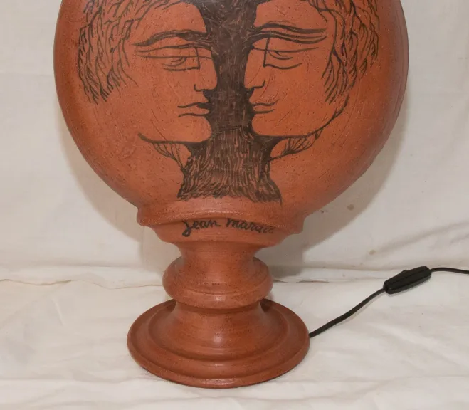 LAMPE SIGNIERT JEAN MARAIS