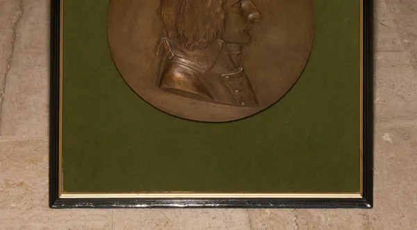 BRONZEMEDAILLON DES GENERAL BONAPARTE