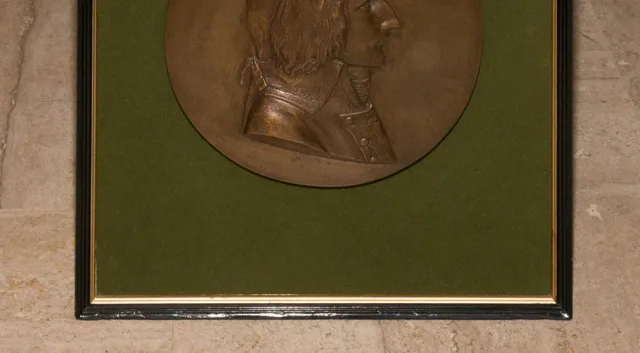 Médaillon en bronze du Général Bonaparte BOISOT XIXe