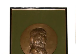 BRONZEMEDAILLON DES GENERAL BONAPARTE