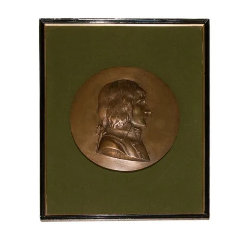 BRONZEMEDAILLON DES GENERAL BONAPARTE