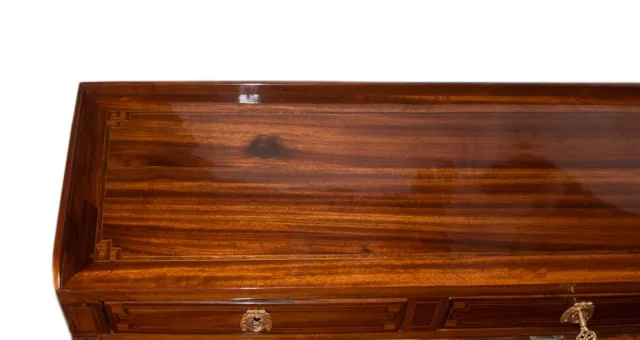 LOUIS XVI PERIOD CYLINDER TOP DESK