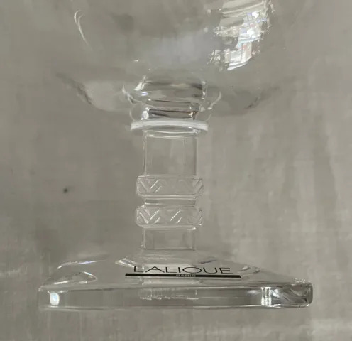 Série de 6 Verres à Bourgogne Argos LALIQUE