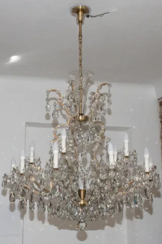 BOHEMIAN CRYSTAL CEILING LIGHT