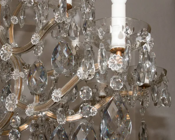 BOHEMIAN CRYSTAL CEILING LIGHT