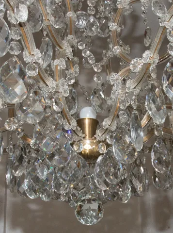 BOHEMIAN CRYSTAL CEILING LIGHT