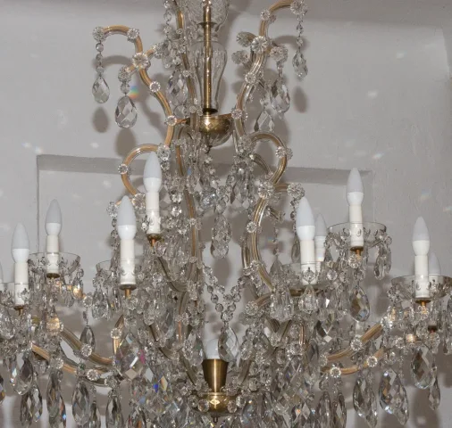 BOHEMIAN CRYSTAL CEILING LIGHT