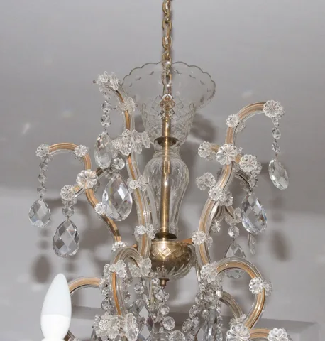 BOHEMIAN CRYSTAL CEILING LIGHT