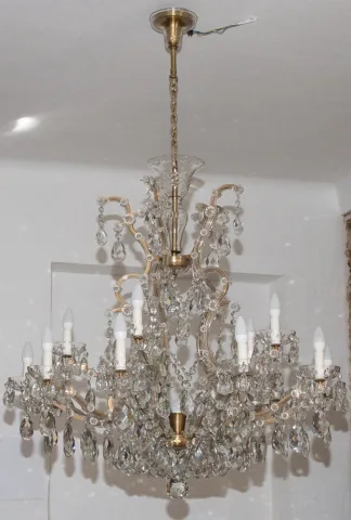 BOHEMIAN CRYSTAL CEILING LIGHT