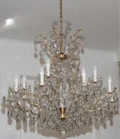 BOHEMIAN CRYSTAL CEILING LIGHT