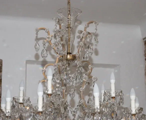 BOHEMIAN CRYSTAL CEILING LIGHT