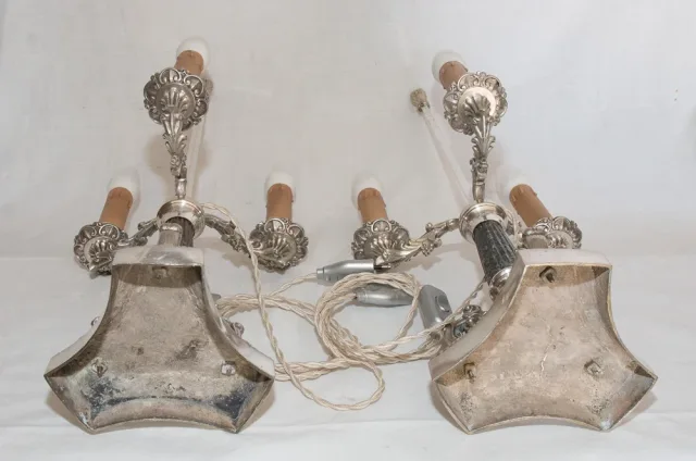FRENCH RESTAURATION PERIOD BOUILLOTTE LAMPS