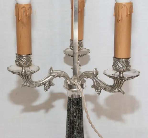 BOUILLOTTE-LAMPEN AUS DER FRANZÖSISCHEN RESTAURATIONSZEIT